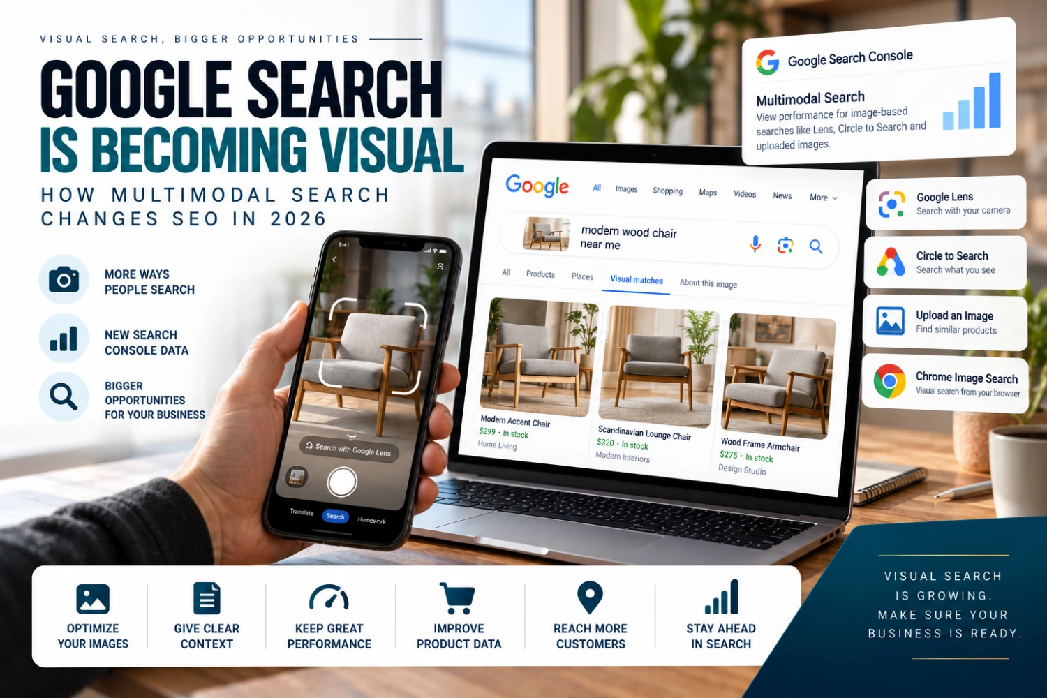 Google multimodal and visual search SEO update for 2026