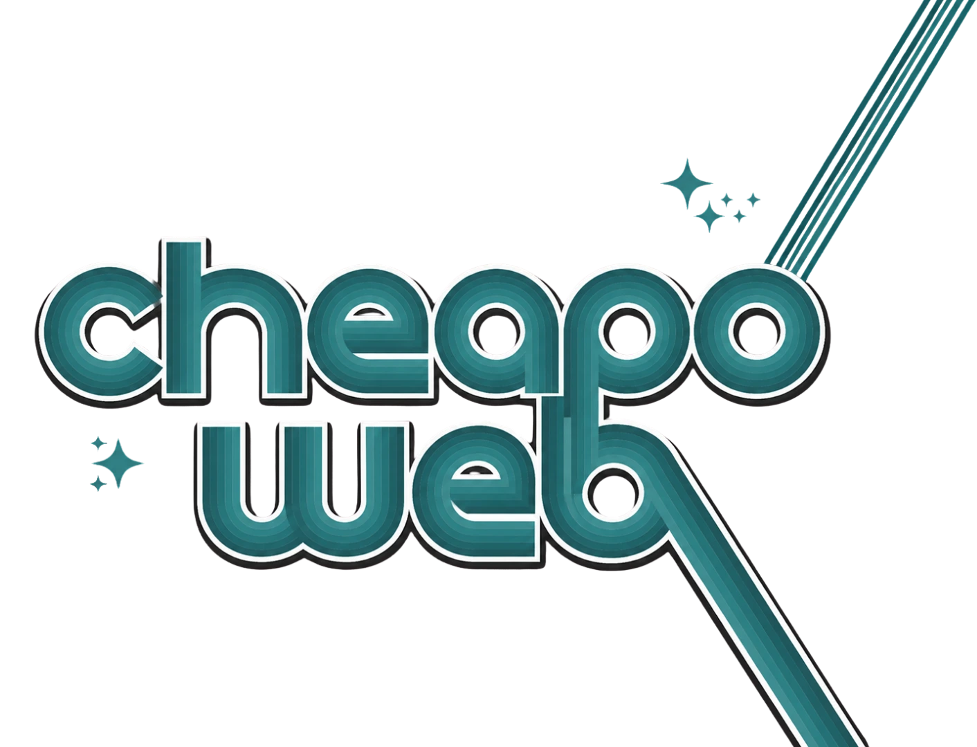 Let's do great work together — Cheapoweb contact graphic