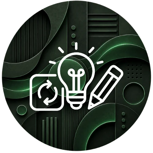 Brand logo benefit icon