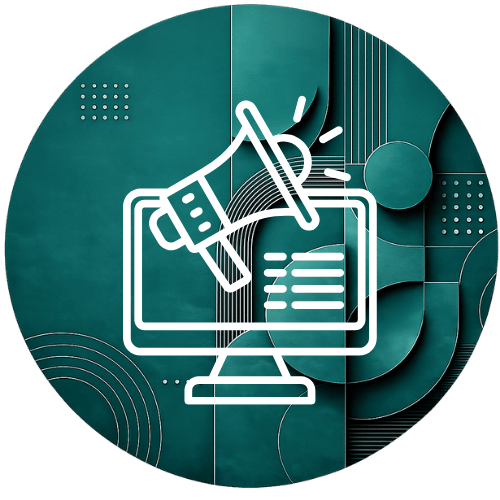 Social media marketing benefit icon