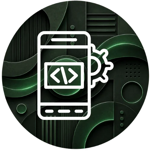 Mobile app development benefit icon