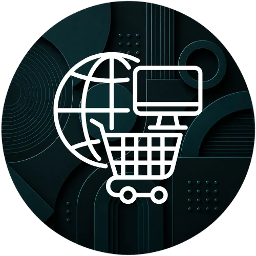 E-commerce development benefit icon